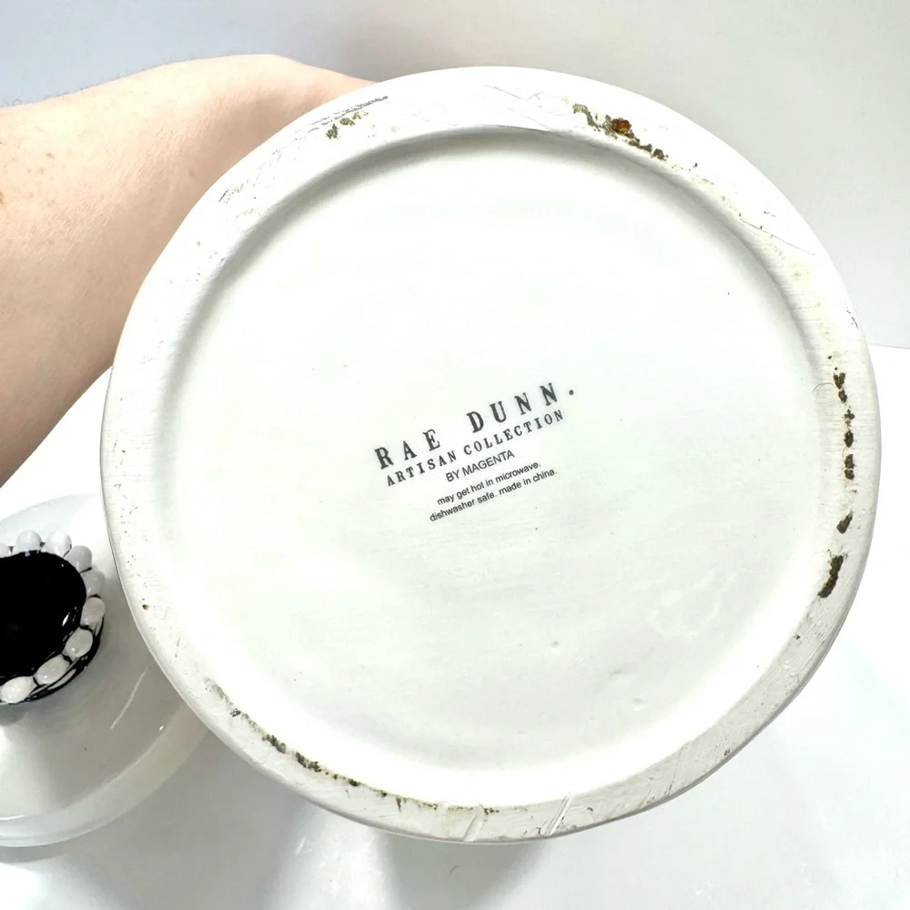 RAE DUNN GOOD DOG FOOD SNACK CANISTER